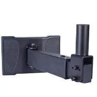 Seinälle kiinnitettävä kaiutinteline