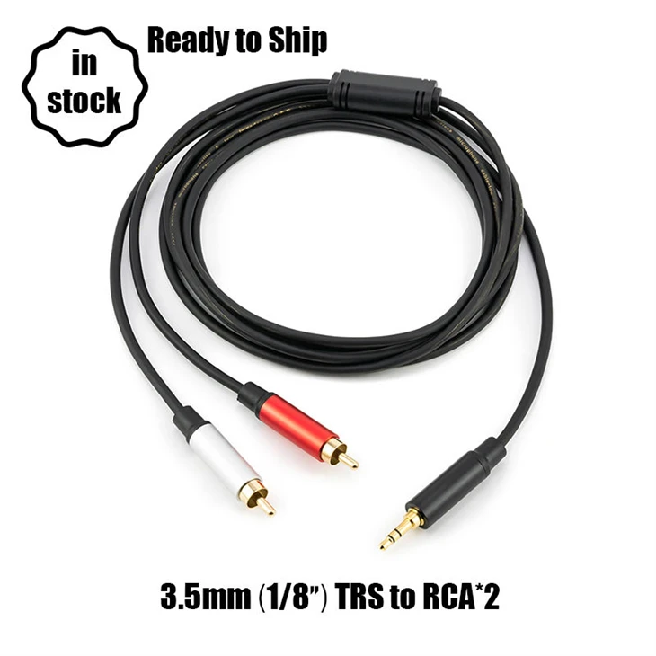 3,5 mm Dual RCA:han