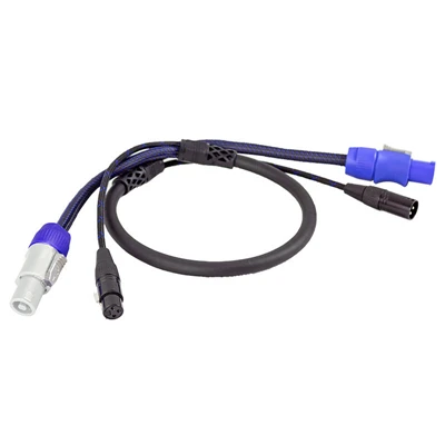 XLR ja PowerCON Combo Snake -kaapeli